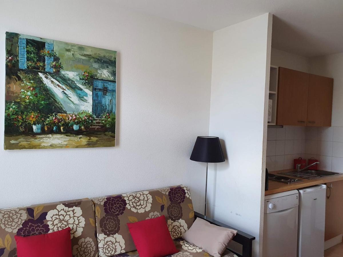 Joli Appartement T2 Dans Residence Avec Piscine, Hammam Et Parking Gratuits Carcassonne Luaran gambar